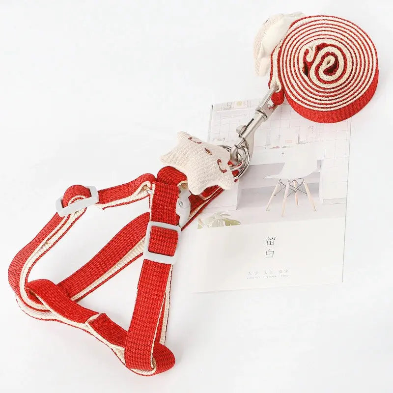 Chic Houndstooth Pet Leash