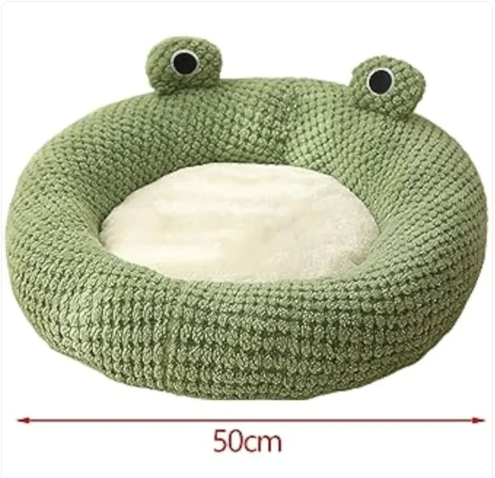 Froggy Plush Pet Nest