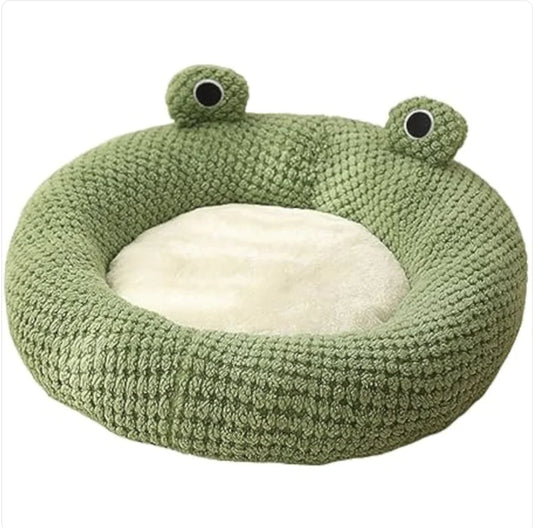 Froggy Plush Pet Nest