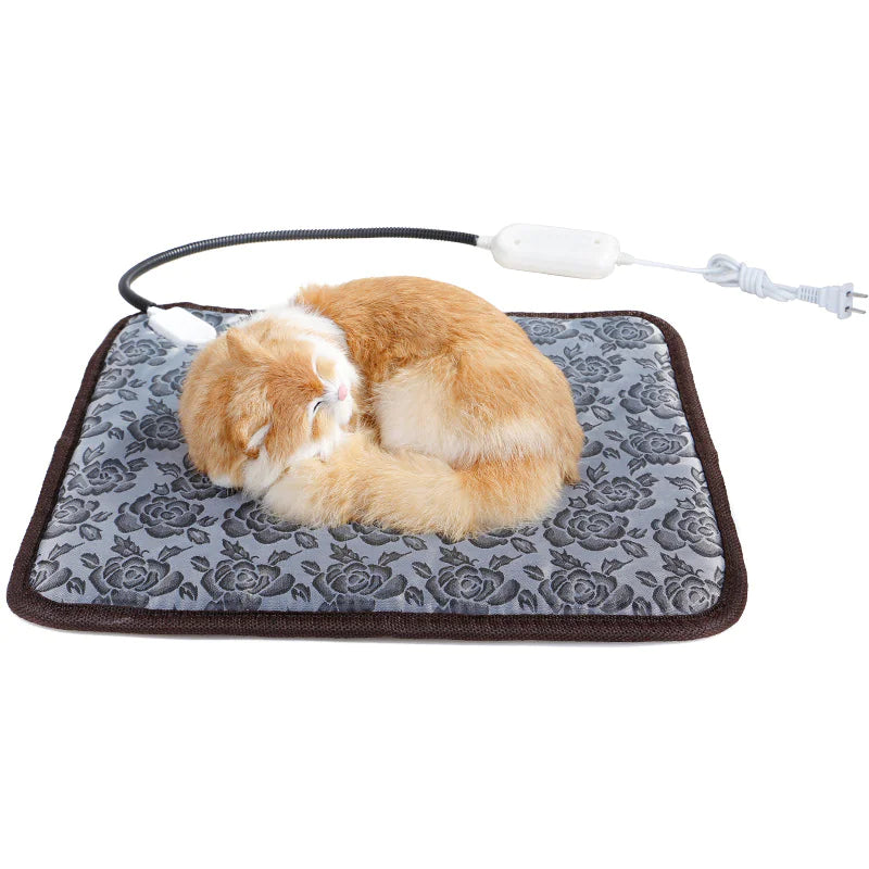 Cozy Pet Warming Mat with Safety Shut-Off
