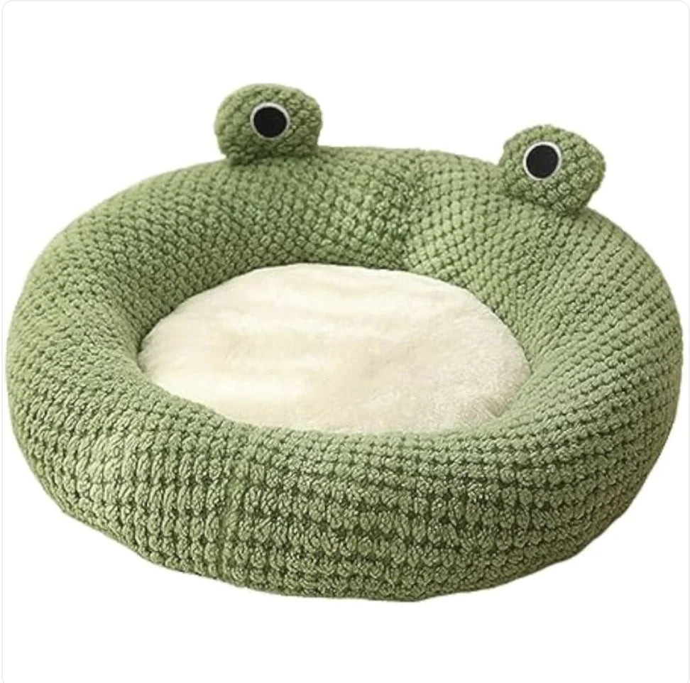 Froggy Plush Pet Nest