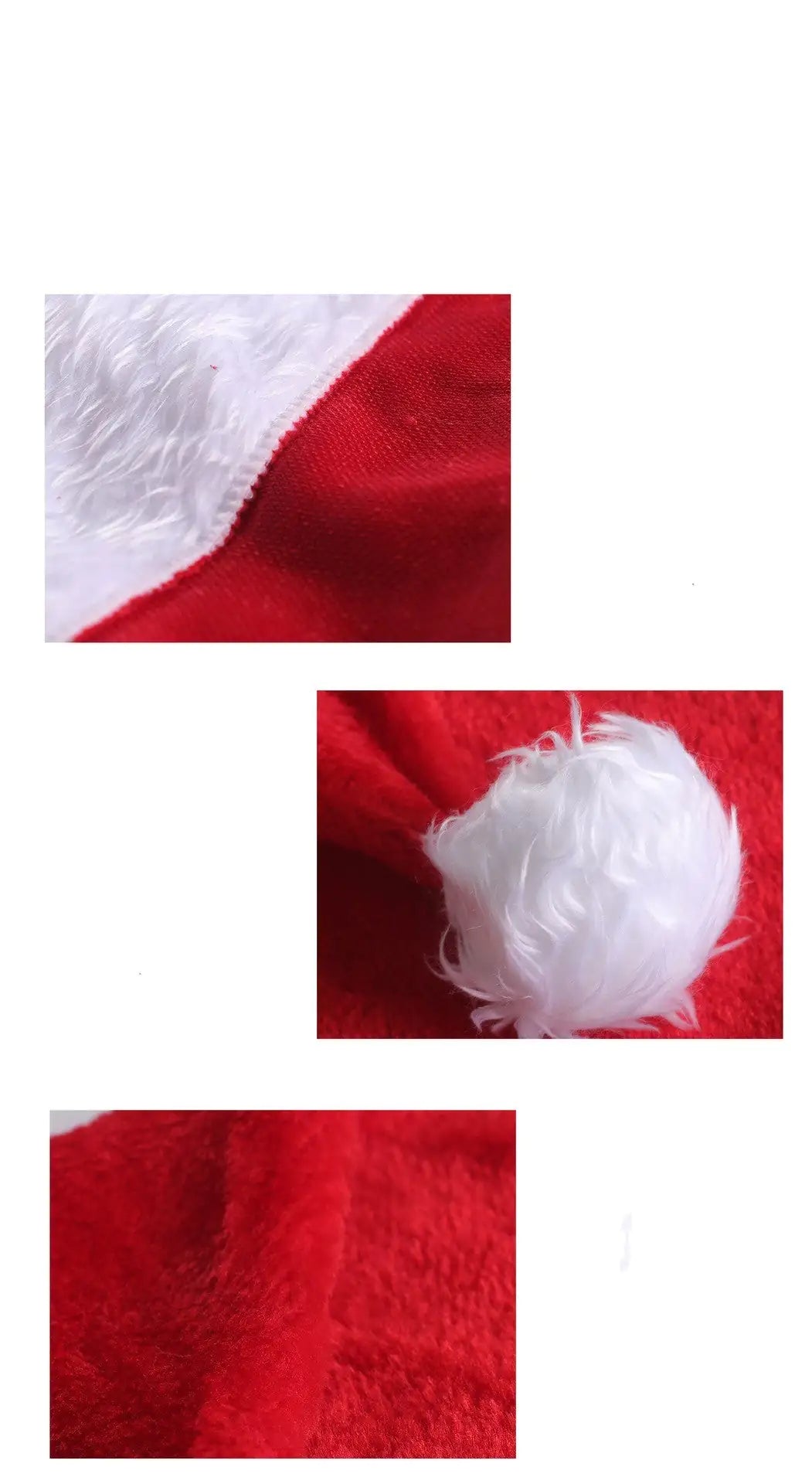 Luminous Plush Santa Hat