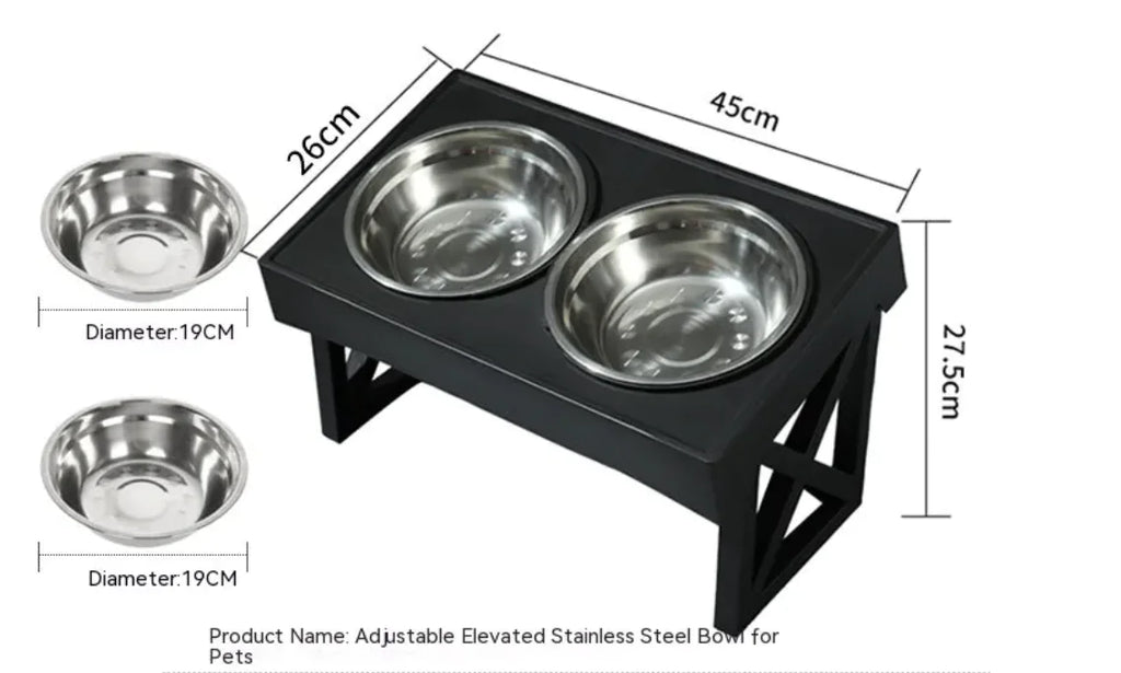 Adjustable Slow-Feeding Pet Bowl