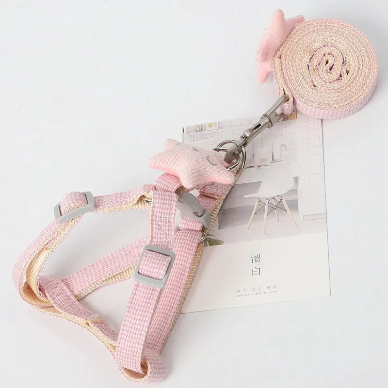 Chic Houndstooth Pet Leash