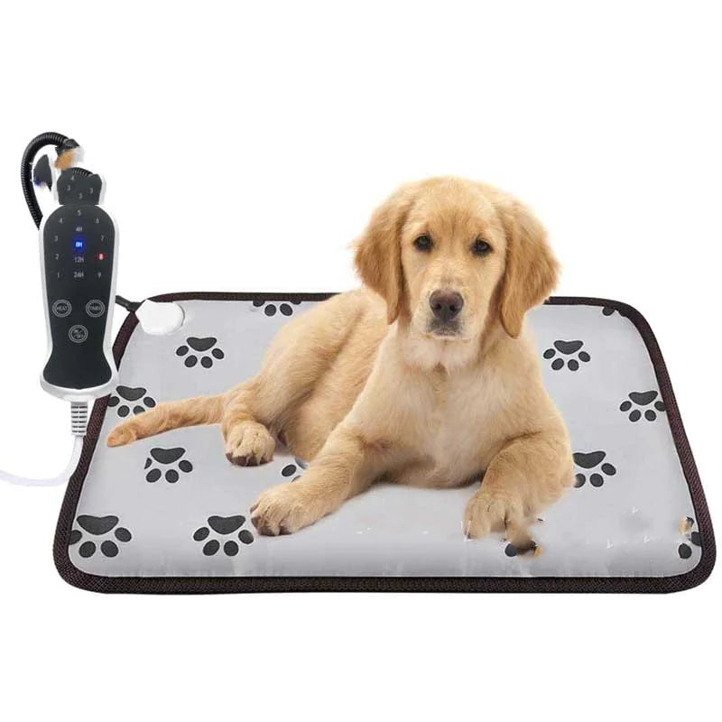 Cozy Pet Warming Mat with Safety Shut-Off
