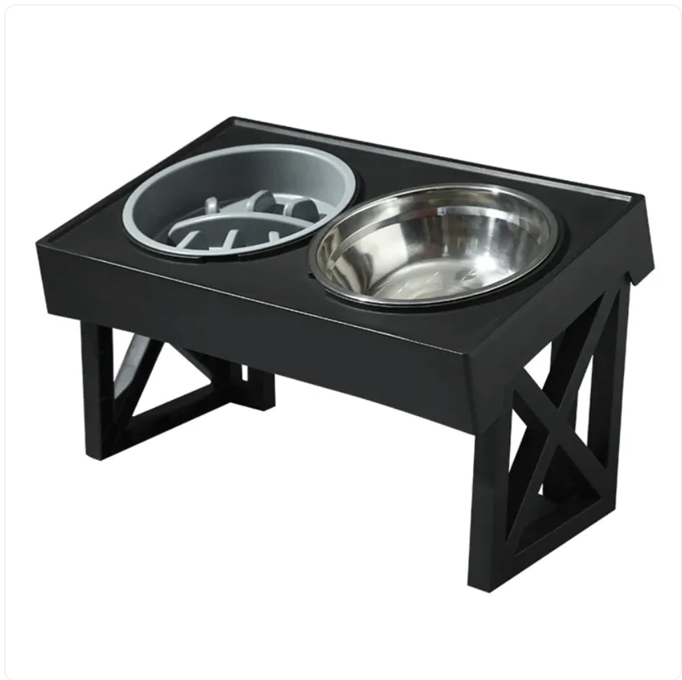 Adjustable Slow-Feeding Pet Bowl